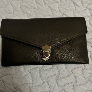 Black wallet from Rome